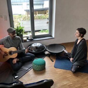 yoga und Musik